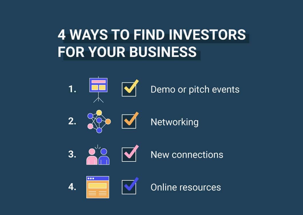 how to get investors for business